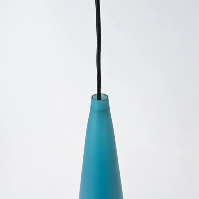 Vintage Glass Pendant Lamps from Kastrup Holmegaard, 1960s, Set of 3 For Sale - Image 18 of 18