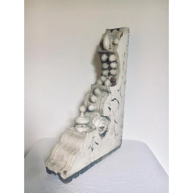 Wood Large 19th Century Victorian Architectural Corbel For Sale - Image 7 of 7
