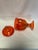 Vintage Mid Century Urn Style Viking Orange Glass Vase For Sale - Image 4 of 5