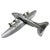 1940s Mid Century Chrome B-29 Superfortress Airplane Table Lighter by Hamilton For Sale In Los Angeles - Image 6 of 8