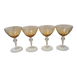 Example of Cambridge Glass Company Champagne Coupes