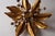 Gold Bell Flower Wall Lamp attributed to Hans Kögl, 1970s For Sale - Image 9 of 12