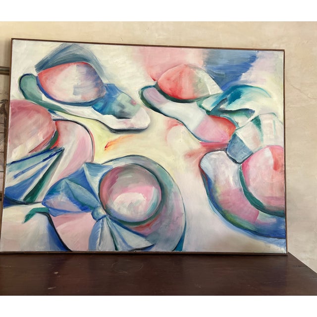 Large Modern Oil Painting by Joan Corrigan For Sale - Image 9 of 15