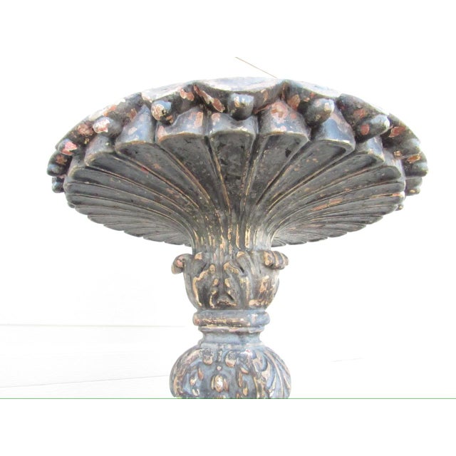 Baroque Pair of Antique Italian Baroque Style Torchères For Sale - Image 3 of 18