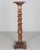 French 19th Century French Louis XIII Revival Barley Twist Column Pedestal For Sale - Image 3 of 13