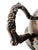 1988 Patinaed Silver Plate Trophy Urn / Champagne Bucket With Floral Handles – Shabby Chic / English Country For Sale - Image 10 of 11