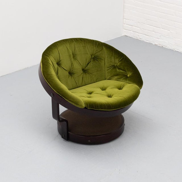 1970s Convair Swivel Chair by Oddmund Vad for Vad Trevarefabrikk, 1970s For Sale - Image 5 of 17
