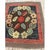 American 1880s Small Traditional Brown Leaves Folk Art Antique American Wool Hooked Rug For Sale - Image 3 of 7