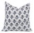 Fabdivine Boho Chic Block Print Cushion Cover 22x22 Inch- Genda Pushp For Sale