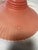 Vintage Art Deco Salmon Ribbed Pink Glass, Shade Lamp Fixture For Sale - Image 10 of 10
