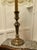 Large French Brass Candleholder Table Lamp, 1920s For Sale - Image 4 of 6