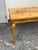 Wood Farmhouse Pine Wood Dining Table/Writing Desk For Sale - Image 7 of 12