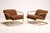 Brown Tubular Armchairs, Czechoslovakia, 1980s, Set of 2 For Sale - Image 8 of 8
