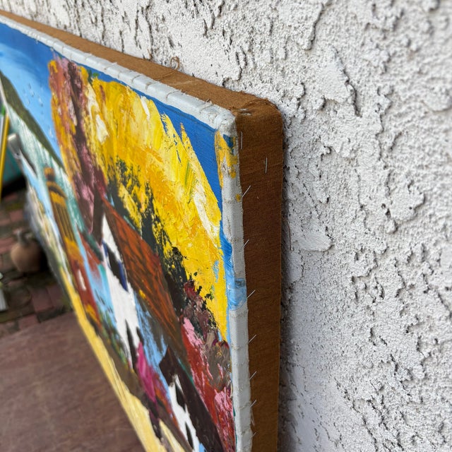 1960s Paul Blaine Henrie “Views of Hyde St” Large Mid-Century Oil Painting For Sale - Image 11 of 16