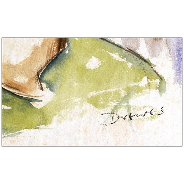 Figurative Mid 20th Century Introduction to Beauty, Werner Drewes For Sale - Image 3 of 4