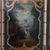 Green Antique Hand Painted Leather on Board Four Panel Dressing Screen 20thC For Sale - Image 8 of 9