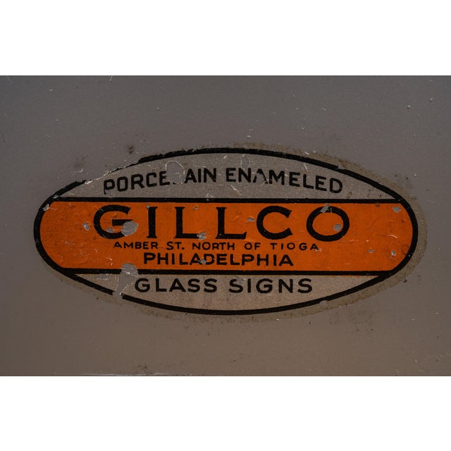 1930s Art Deco White Sewing Machines Lighted Counter Display Sign For Sale - Image 5 of 7