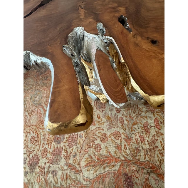 Made Goods Teak Root Side Table by Made Goods For Sale - Image 4 of 6