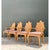 Vintage Carved Wood Leaf Back Chairs in McLaurin and Piercy “Batak” - Set of 4 For Sale - Image 11 of 12