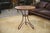 Patinated Bistro Table with Oak Top, 1950s For Sale - Image 10 of 10