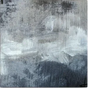 "Raven" Contemporary Original Modern Abstract Giclee Print by KR Moehr