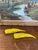 Pair of Vintage Italian Murano Art Glass Yellow Banana Peppers.. For Sale In Seattle - Image 6 of 10