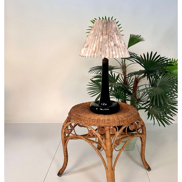 1960s Danish Glass Fleur Table Lamp by Michael Bang for Holmegaard, 1960s For Sale - Image 5 of 18