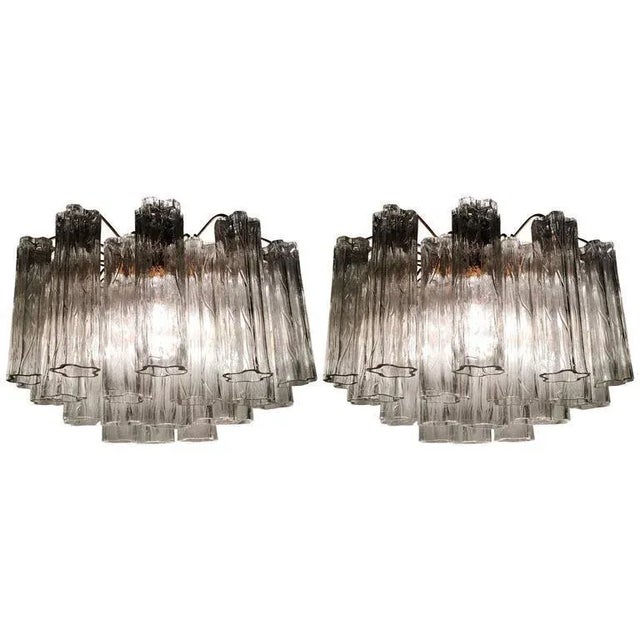 Tronchi Sconces by Toni Zuccheri for Venini, 1970s, Set of 2 For Sale - Image 9 of 9