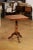 Italian 19th Century Center Table with Marquetry Décor and Turned Pedestal For Sale In Atlanta - Image 6 of 12