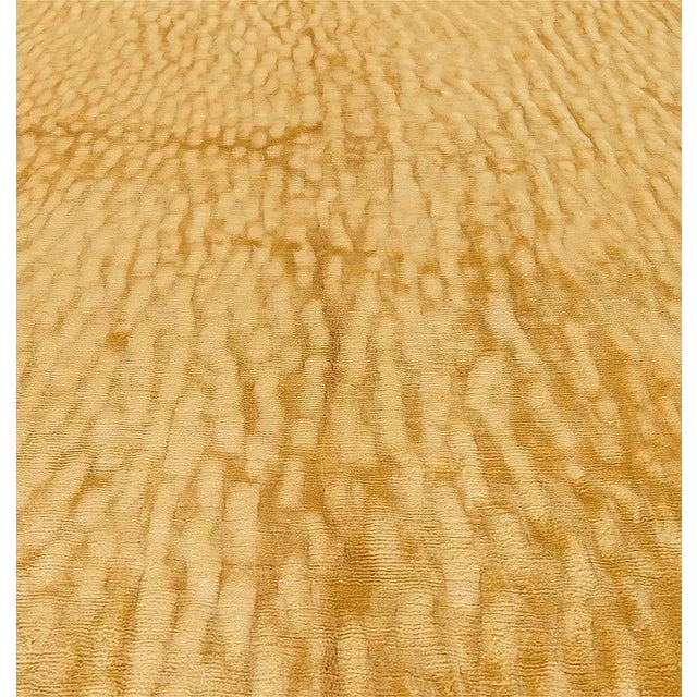 Contemporary Abstract Sand Dunes Silk Tibetan Rug by Doris Leslie Blau For Sale In New York - Image 6 of 8