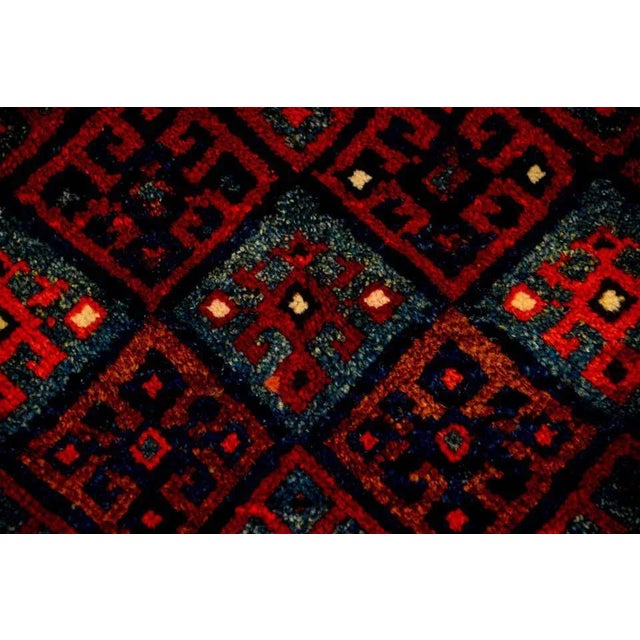 Tribal Early 20th Century Kurdish Rug For Sale - Image 3 of 6