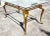 1970s La Barge Brass Dining Table Desk 1970s For Sale - Image 5 of 16