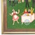 Green E. Molnar Hungarian Naïve Folk Art Village Fair Painting Framed 18" For Sale - Image 8 of 10
