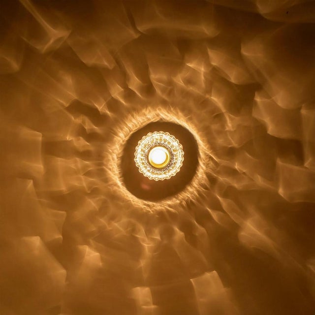 Purple Glass Pendant Light in the style of Kalmar, 1950s For Sale - Image 14 of 17