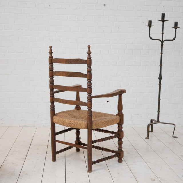 Armchairs in the style of Charles Dudouyt, 1950s, Set of 2 For Sale - Image 6 of 9