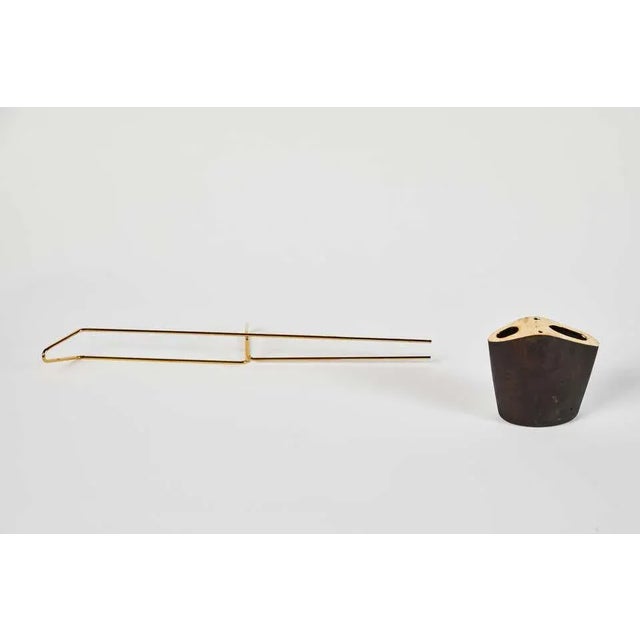 Brass Carl Auböck Model #3853 Brass Vase For Sale - Image 8 of 10