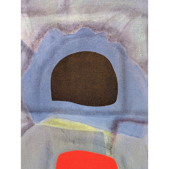 Blue Max Manning “Untitled (CVS152)” Contemporary Blue and Pink Geometric Abstract Painting, 2018 For Sale - Image 8 of 9