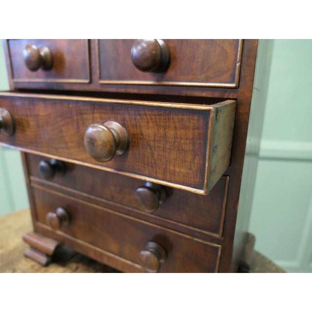 Victorian Miniature Chest of Drawers For Sale - Image 4 of 9