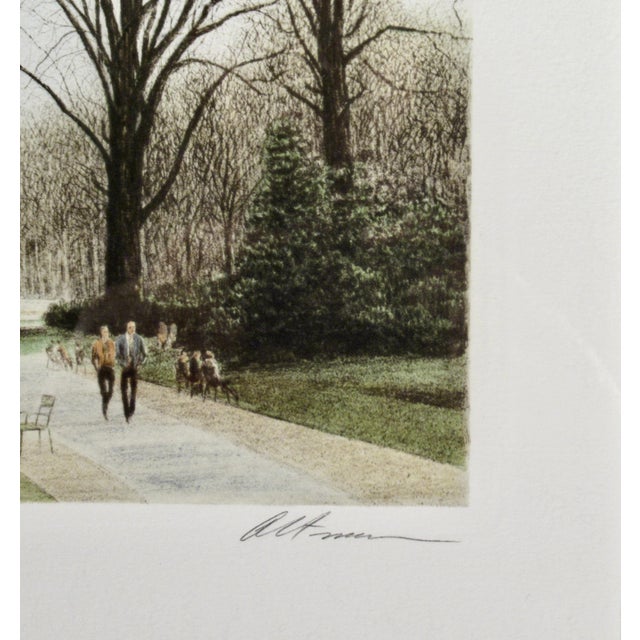 Harold Altman November 1981 Iii (Jardin Du Luxembourg, Paris) 1981 Original Print For Sale In San Francisco - Image 6 of 9