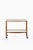 This rare and exceptional trolley was designed and handcrafted by the danish master cabinetmaker peder moos, produced in...