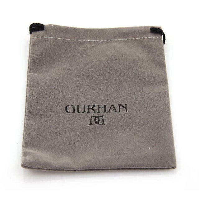 Gurhan Midnight Sterling & 24k Gold Twisted Hoop Earrings For Sale - Image 9 of 9