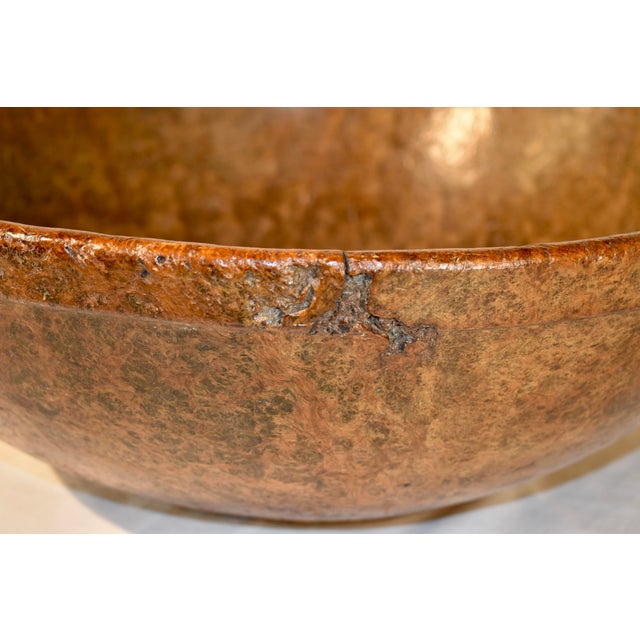 18th Century 18th Century Very Large Burl Bowl For Sale - Image 5 of 11