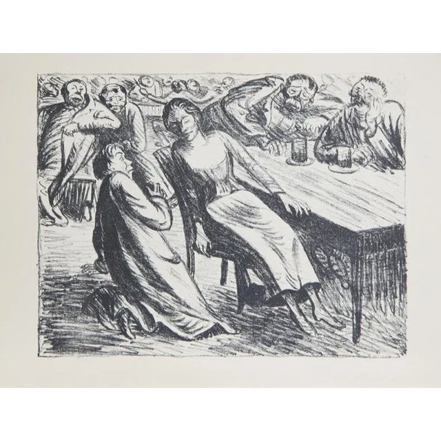 Drama Der Arme Vetter Barlach, Ernst Year: 1915 Portfolio of 34 Lithographs in Bookshelf Folio Size: 17 x 13 x 1 in....