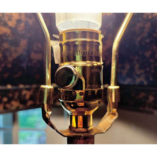 2000 - 2009 Fine Art Lamps “Castile” Table Lamp – Model 230710st | Designer Lighting For Sale - Image 5 of 8