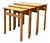 Mid-Century Modern Coffee Table by Ilmari Lappalainen for Asko, 1960s, Set of 3 For Sale