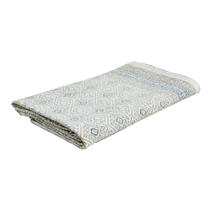 Stone Mosaic Indian Block Print Blanket