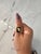 ♥ Product Summary ♥ Main Stone: Onyx Band Material: 14k Yellow Gold Weight: 10-11 grams
