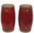 1950s 1950s Small Red Drums- a Pair For Sale - Image 5 of 5