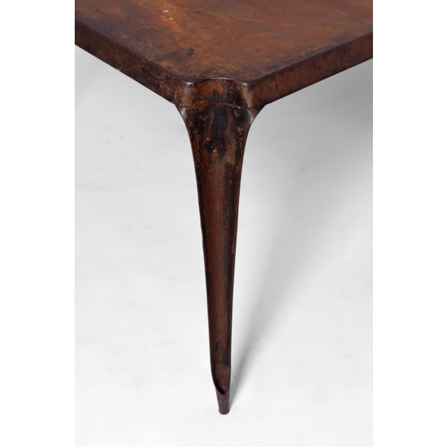 Rectangular Table in Iron, 1960s For Sale - Image 3 of 5