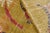 Textile Vintage Zeki Müren Rug in Chartreuse With Floral Medallion, From Rug & Kilim For Sale - Image 7 of 8